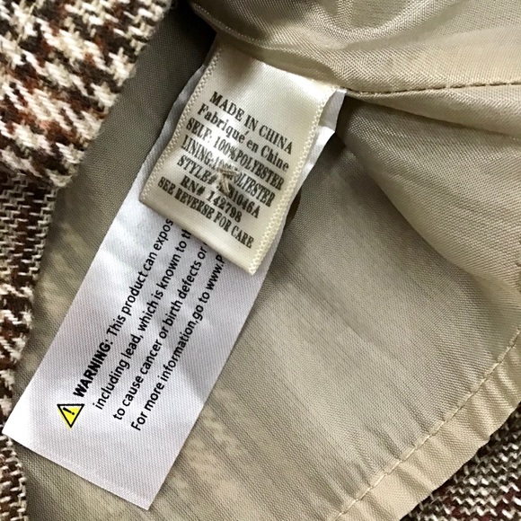 Altar’d State Skort Plaid Brown Houndstooth Lined - Picture 13 of 13